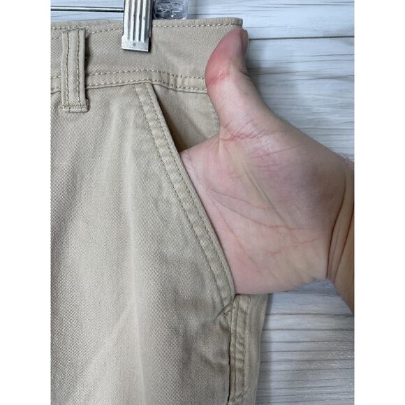 Old Navy Chino Pants Womens 8 Regular Khaki The Flirt Stretch Straight Leg - Picture 3 of 12